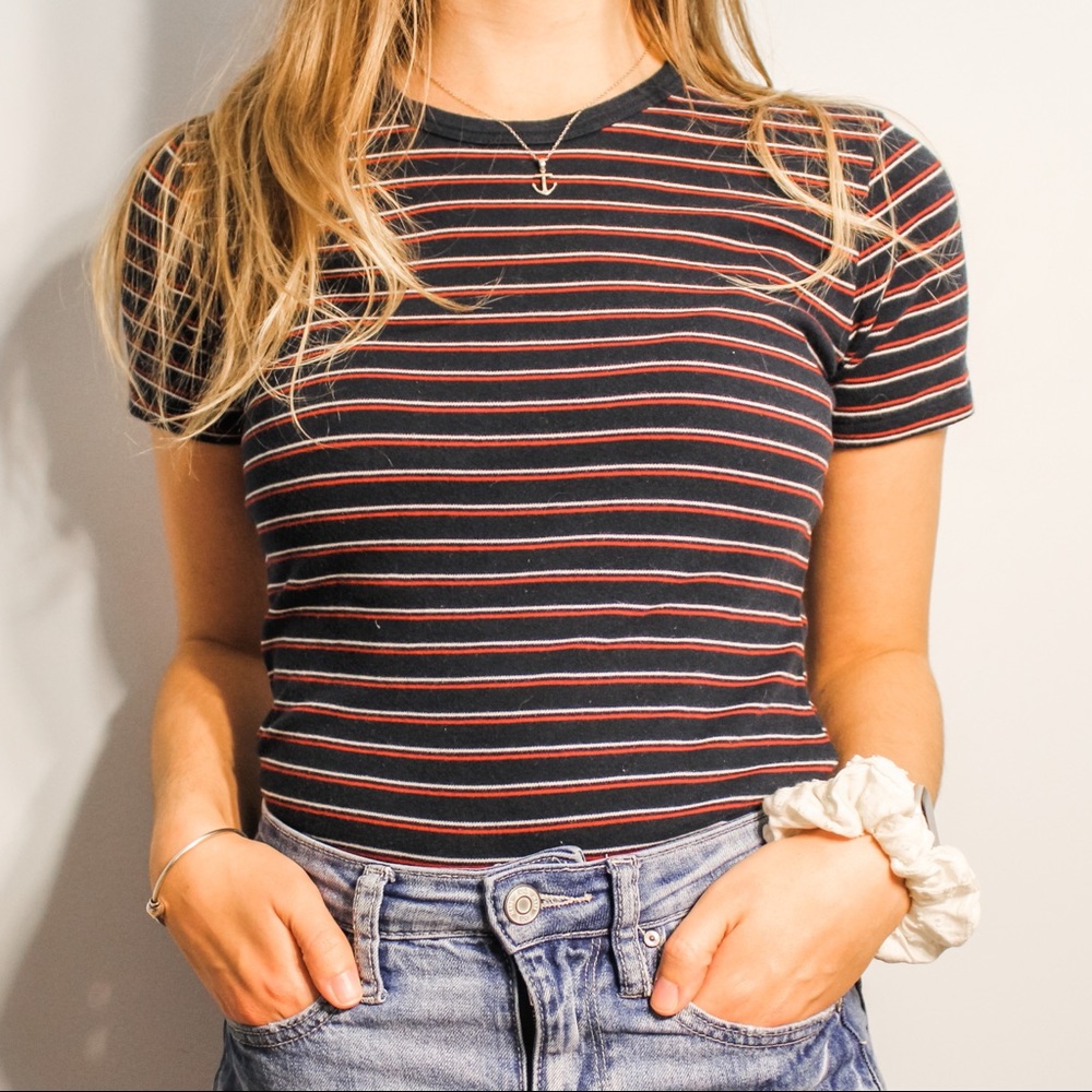 Brandy Melville Striped T Shirt